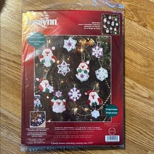Holiday Ornament Kit - Red, White, Green